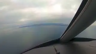 Learjet 45 ILS Runway 08 landing In Jersey EGJJ (4K)
