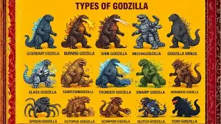 15 Types of Godzilla | Official Forms + New Evolution Monsters (2026)
