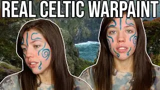 I TRIED A CELTIC WARPAINT TUTORIAL! | Kenzie Scarlett