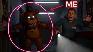 FNAF but I'm the animatronic?
