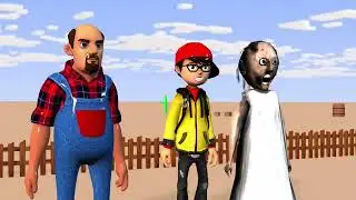 Squid Game vs Scary Teacher 3D Plants ||  Funny Video clip 
