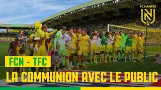 FC Nantes - Toulouse FC : la joie apr&egrave;s la victoire !