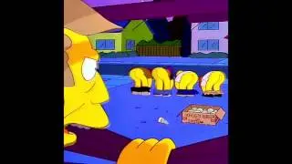 Don't look out the window! - The Simpsons