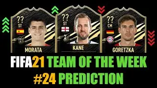 FIFA 21 | TEAM OF THE WEEK 24 PREDICTIONS | W/KANE, GORETZKA, MORATA, INSIGNE, ALBA, NKUNKU, SHAW...