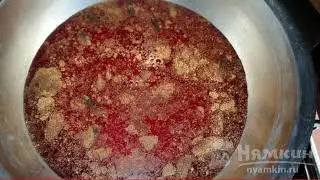 Decoction of rosehip with wine and apple for colds