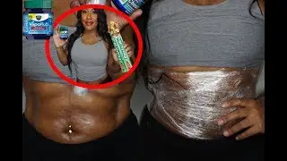 Используйте мазь Vicks Vapor Rub для уменьшения жировых отложений на животе, растяжек и целлюлита...