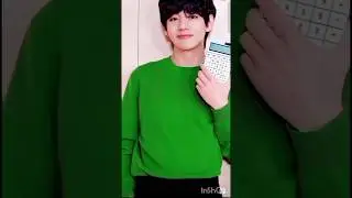 #bts  #kpop #V shorts red green yellow blue witw and black dress #shortvideo #kimtaehyung
