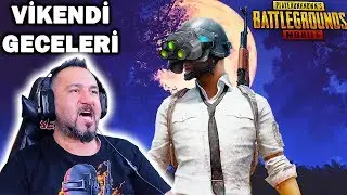 VİKENDİ GECE MODU AY IŞIĞINDA YILAN AVI! | PUBG MOBILE
