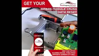 Airbag module with mcu crash data reset within minutes