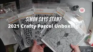 Распаковка посылки Simon Says Stamp Crafty Parcel 2021 | Распродажа в Чёрную пятницу
