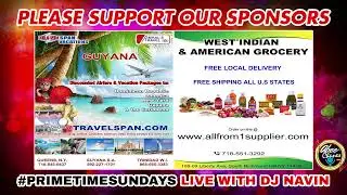 Prime Time Sundays Live with DJ Navin | Abee Chunes Radio