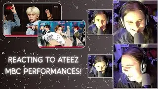 REACTING TO ATEEZ MBC PERFORMANCES!