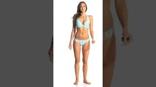 Sunsets Tulum Stripe Muse Bikini Top (E/F/G/H Cup) | SwimOutlet.com