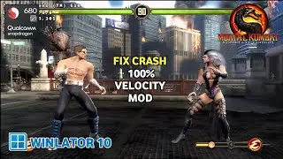 MORTAL KOMBAT KOMPLETE EDITION on Android | Winlator 10 (Hotfix) | Snapdragon 680 | 4gb ram