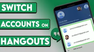 How to Switch Account in Google Hangouts