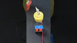 Push Switch & Relay Project &bull; Motor Left/Right Rotating Circuit Making #shorts #motor #relay
