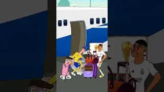 Ronaldo Helps Messi Find World Cup - Funny Football Animation