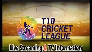 T10 league 2018 live streaming & T10 League Broadcasting Channel List