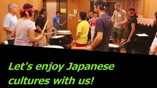 Japanese culture exchanging in Tokyo! April 30th in 2018