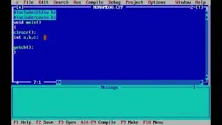 Program to add two numbers in C