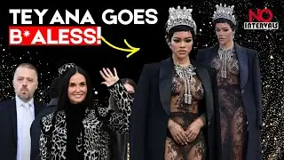 Teyana Taylor, Demi Moore & Jeff Bezos Among A-List Guests At Schiaparelli Couture Show | Hollywood