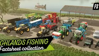 Farming simulator 25 highlands fishing (fact sheets #1 & #2 )