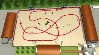 That is a big arena.. the GCL Valkenswaard Round One Course Plan is out!