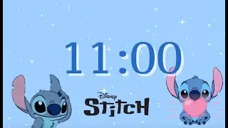 Stitch 11 minute timer Study with Stitch Classroom timer Pomodoro Timer