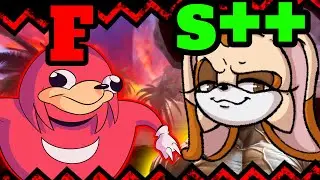 TIER LIST ATUALIZADA (V2) - Sonic.Exe Outcome Memories
