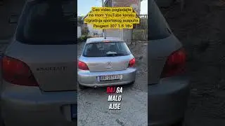 Ugradjivanje sportskog auspuha na Peugeot 307 1.6 16v! Brutalan zvuk! #peugeot #exaust #carsound