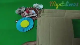 DIY Mini Magnet | Magnets | bestoutofwaste | papercraft |home decor
