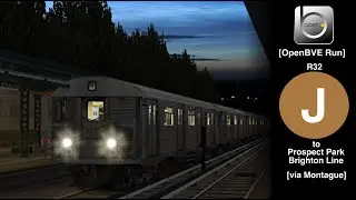 OpenBVE RP Multiplayer: NYC Subway R32 J Train to Prospect Park