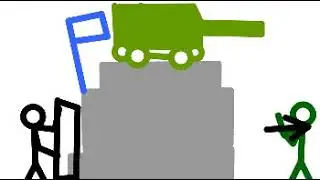 stick figure fight: capture the hill