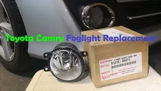 2012-2014 Camry Foglight Replacement