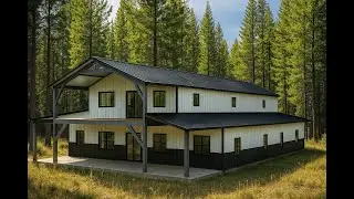 Build Your Dream: Exclusive 54x78 Barn-Style Barndominium Kit!