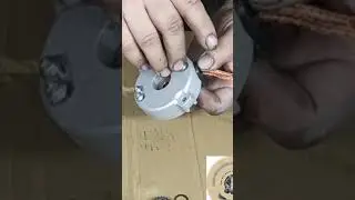 Use socket to install engine starter brush pla #starterUse #socket #enginestarter