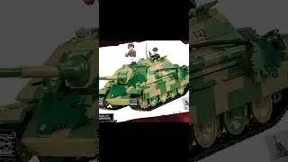 Истребитель танков в масштабе 1:28 - Sd.Kfz.173 Jagdpanther - Limited Edition - #shorts #cobi