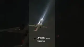 Virgin Atlantic flight aborts landing in Delhi | Real-time Flightradar24 capture #VS302
