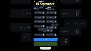 18 September|Hold coin box today