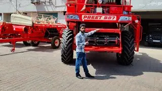 Preet new Addison model #combine #harvester #viral riview 