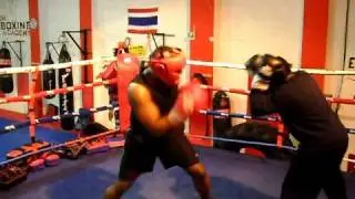 MIDAS BOXING SPARRING - ANTON BANTON V MIKE MIDAS JAMES