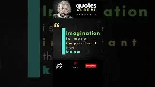 imagination is more important than knowledge | Albert einstein quotes