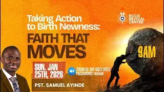 Taking Action to Birth Newness Faith that Moves