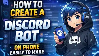 How to Make a FREE Discord Bot on Phone (2026) 📱 No Coding! 