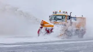 Icy roads in Germany 