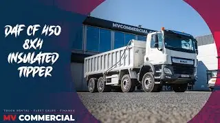 DAF CF 450 8x4 32 Tonne Insulated Tipper | MVCommercial.com