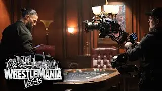 Закулисные съемки промо-ролика WrestleMania 42