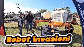 SwarmFarm Robotics + RBE/Boss spray units!- AgQuip series part 2