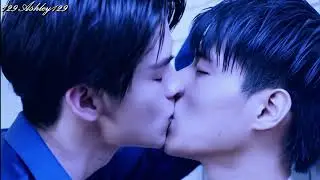 10 Hot BL kissing Scenes of Su Hai Qing & Yan Fei Dark Blue and Moonlight 😳💋🔥  #HotBL #YaoiKiss #bl