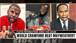 Stephen A vs Mayweather | Heated Confrontation After Canelo-Crawford Fight